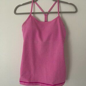 Lululemon Power Y Tank pink